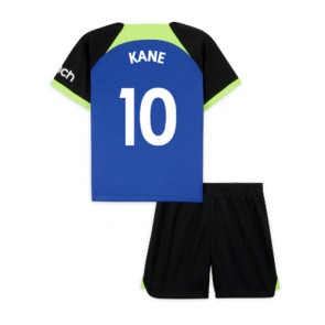 Tottenham Hotspur Harry Kane #10 babykläder Bortatröja barn 2022-23 Korta ärmar (+ Korta byxor)